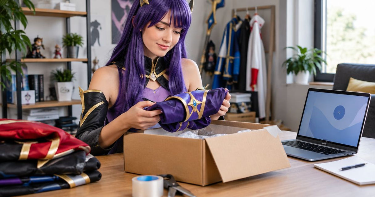 How long does cosplay costume shipping take before a convention?