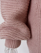 Real shot autumn and winter Europe and the United States long sleeve collar casual loose knitted sweater dress Amazon explosions cross-border women's clothing