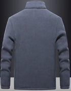 Mens Thick Fleece Jackets Men Outwear Sportswear Wool Liner Warm Jackets Coats Man Thermal Coat Men Winter Coat Plus Size M- 9XL