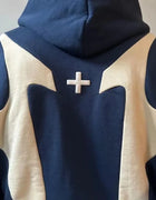 American Retro Letter Printed Devil Pattern Hoodie Y2k Harajuku Casual Couple Zipper Hoodies Sweatshirt Fashion Street Clothing