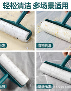 Hair Sticker Tearable Roller Clothes Hair Removal Artifact Pet Hair Removal Roller Brush Hair Sticky Roll Paper Clothes Dust Sticky Paper