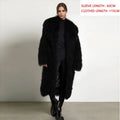 Mongolian Sheep Jackets Tibetan Lamb Fur Coat With Collar Natural Long Fur Coat Fashion New Arrivals Women's Winter Jacket