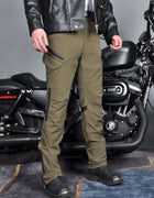 Motorcycle Pants All-season Waterproof Windproof Double-layer Breathable High-waisted Motor Riding Pants Anti-drop Pants For Men