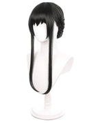 Yor Forger Wigs Anime Cosplay Wigs SPY×FAMILY Braid Wigs Elite Intelligence Black Long Cosplay Holloween Wigs for adults