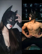 Bat Mask Style Latex Mask for Adults Unisex Cosplay Halloween Costume Accessory Dance Party Adult Masquerade mask cosplay