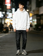 Men's Oversized Hoodie, Simple And Casual Pure-Color Pullover Sweatshirt, Hip-Hop Street Style, Autumn And Winter Casual Jacket