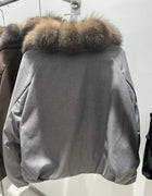 High Quality Padding Puffer Jacket Women High Street Waterproof White Duck Down Coat Oversized Winter Warm Down Parka Outerwear