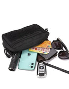 Tactical 1000D Laser Cut Molle Pouche Compact Water-Resistant Utility Admin Bag for Backpack Vest Duty Belt Hunting Accessory