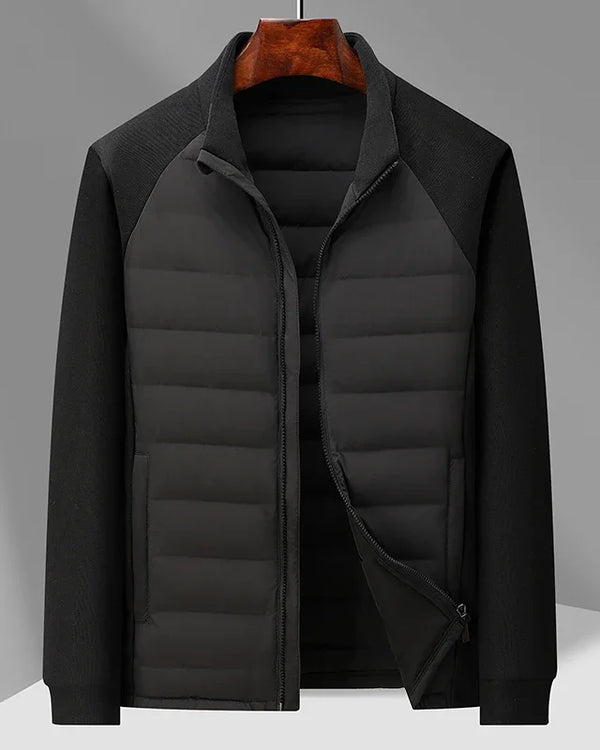 
2025.Fashion Cool And Lightweight HoodieHigh-Quality Long-Sleeved Stand-Up Collar Down Jacket