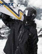 COPOZZ Taslan 3L Snowboard Ski Jacket Wear Men Women Winter Hooded Thickened Warm Parkas Male Snow Jacket for Hiking Camping