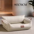 Warm Dog Mats House Winter Large Beds Sofa Waterproof Dog Mattress Pet Products Accessories Leather Easy Clean Emulsion Mats
