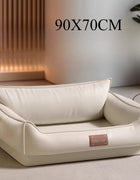 Warm Dog Mats House Winter Large Beds Sofa Waterproof Dog Mattress Pet Products Accessories Leather Easy Clean Emulsion Mats