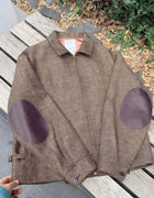VSVM 26SS STRATO JKT cotton and linen blend zip jacket