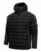 Winter Warm Hiking Jackes Hooded Coat Mens Windproof Fleece Thicken Jacket Parkas Man Outdoor Casual Coat Jackets Male