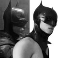 New Batman The Dark Knight Cosplay Mask Bruce Wayne Helmet Adult Headwear Sex Half Face Masks Masked ball Halloween Props Toy