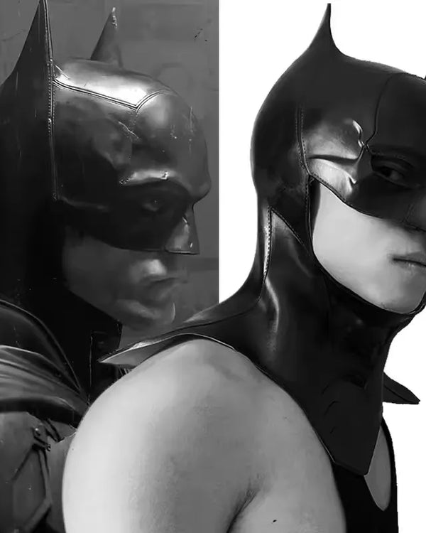 New Batman The Dark Knight Cosplay Mask Bruce Wayne Helmet Adult Headwear Sex Half Face Masks Masked ball Halloween Props Toy
