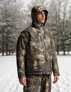 Men's Winter Camouflage Hudson Waterproof Jacket Insulated Fishing Hunting Outdoor Camo Thermal Protection