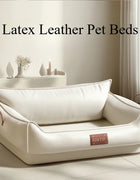 Warm Dog Mats House Winter Large Beds Sofa Waterproof Dog Mattress Pet Products Accessories Leather Easy Clean Emulsion Mats