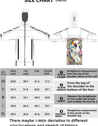 Women's Waterproof Windproof Ski Suit Set White Clothes Winter Sports Unisex Print Snow Jacket Adjustable Shoulder Strap Pants