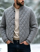 2026 Fleece Jacket Man Warm Autumn Winter Jacket Thickened Padded Jacket Casual Middle-Aged Dad's Outdoor Wear Fleece Lined Coat