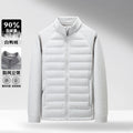 High-quality and Fashionable New National Standard 90-Down lightweight Knitted Stand-up Collar down Jacket for Men in Winter
