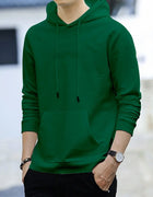 Hoodies 2024 New Men Harajuku Hooded Sweatshirts Casual All-match Pullover Streetwear Sweater Fashion Clothing Sweatshirt Hoodie