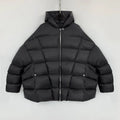 High Street RO Style Down Jacket for Men and Women Large Board Long Sleeved Jacket Loose and Thick Street Style Down Jacket