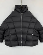 High Street RO Style Down Jacket for Men and Women Large Board Long Sleeved Jacket Loose and Thick Street Style Down Jacket