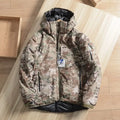 Outdoor Men's Anti Extreme Cold Loose Coat Snow Parka Coat Hooded Windproof Waterproof Down Jackets Mountaineering Skiing Suit