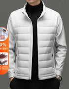 High End 90% Down Light Brand Casual Fashion Men Down Jacket Stand Collar Streetwear New Windbreaker Puffer Winter Feather Coats