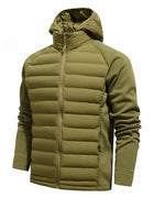 Winter Warm Hiking Jackes Hooded Coat Mens Windproof Fleece Thicken Jacket Parkas Man Outdoor Casual Coat Jackets Male
