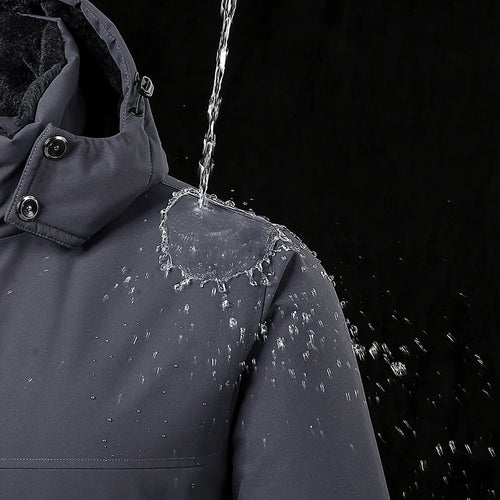 10xl 9xl Winter Men Parka Coats Fleece Waterproof Warm Plus Size 6XL 7XL 8XL Oversize Thicken Hooded Jackets Loose Windbreaker