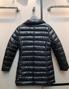 Down jacket women's winter 2025 new comfortable casual goose down warm medium long plaid jacket
