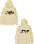 Yamaha Motorcycle Casual Hoodie Men's Urban Style Pullover Sweatshirt Street Comfort Cotton Hoodie