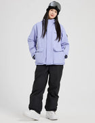 Outdoor Sport Mountain Man Ski Sets Winter Warm Hooded Jacket Women Snow Suits Waterproof Alpine Snowmobile Outfits Clothes