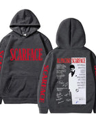 90s Classic Gangsters Movie Scarface Merch Hoodie Vintage Tony Montana Al Pacino Sweatshirt Men Women Casual Oversized Tracksuit