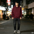 Men's Oversized Hoodie, Simple And Casual Pure-Color Pullover Sweatshirt, Hip-Hop Street Style, Autumn And Winter Casual Jacket