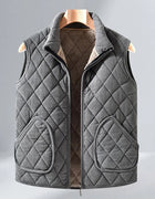 2026 Fleece Jacket Man Warm Autumn Winter Jacket Thickened Padded Jacket Casual Middle-Aged Dad's Outdoor Wear Fleece Lined Coat