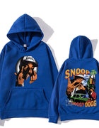 Hip Hop Snoop Dogg Printed Hoodie Autumn/Winter Gothic Sportswear with Hoodie Moletom Men's Hoodie