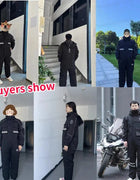 Winter Motorcycle Adults Jacket Windproof Plus Velvet Thickened Snowmobile Cycling Suit Ski Fishing Clothes for Men Women