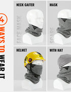 WRELS Winter Neck Warmer Gaiter Windproof Face Mask Face Mask Balaclava Ski Snowboard Motorcycle Cycling Face Cover Winter Mask