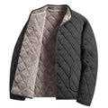 2026 Fleece Jacket Man Warm Autumn Winter Jacket Thickened Padded Jacket Casual Middle-Aged Dad's Outdoor Wear Fleece Lined Coat