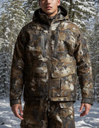 Men's Winter Camouflage Hudson Waterproof Jacket Insulated Fishing Hunting Outdoor Camo Thermal Protection