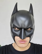 Bat Mask Headgear Latex Material Adult Halloween Cosplay Props Bruce Wayne Full Head Mask Masquerade Camouflage Party Costume