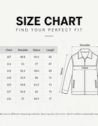 Men's Corduroy Jacket Snap Button Front Dual Flap Chest Pockets Turn Down Collar Long Sleeve Regular Fit Casual Shirt Jacket