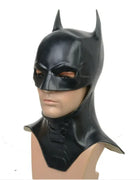 Bat Mask Headgear Latex Material Adult Halloween Cosplay Props Bruce Wayne Full Head Mask Masquerade Camouflage Party Costume