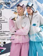 VECTOR Ski Jacket and Pants Set Winter Outdoor Ski Suit for Men and Women Warm Waterproof Windproof Snowboard Ski Jacket 2026