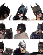Bat Mask Style Latex Mask for Adults Unisex Cosplay Halloween Costume Accessory Dance Party Adult Masquerade mask cosplay