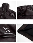 LUZHEN Original Double Zipper Design Thicken Warm Bread Padded Coat Men's 2025 New Solid Color Motorcycles Leather Jacket JY3050