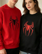 Funny Couples Sweatshirt Spider Hoodie Gift for Him Gifts for Her Birthday Unisex Movie Harajuku Pullover Hallowmas Party Tops